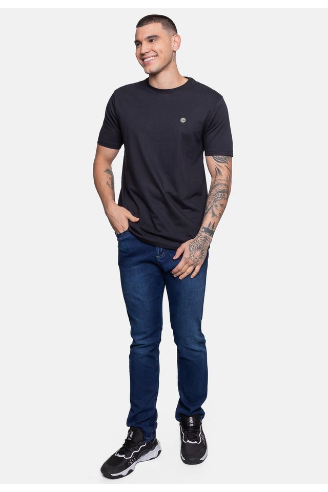 Camiseta-HD-Masculina-Circle-Wave-Preta