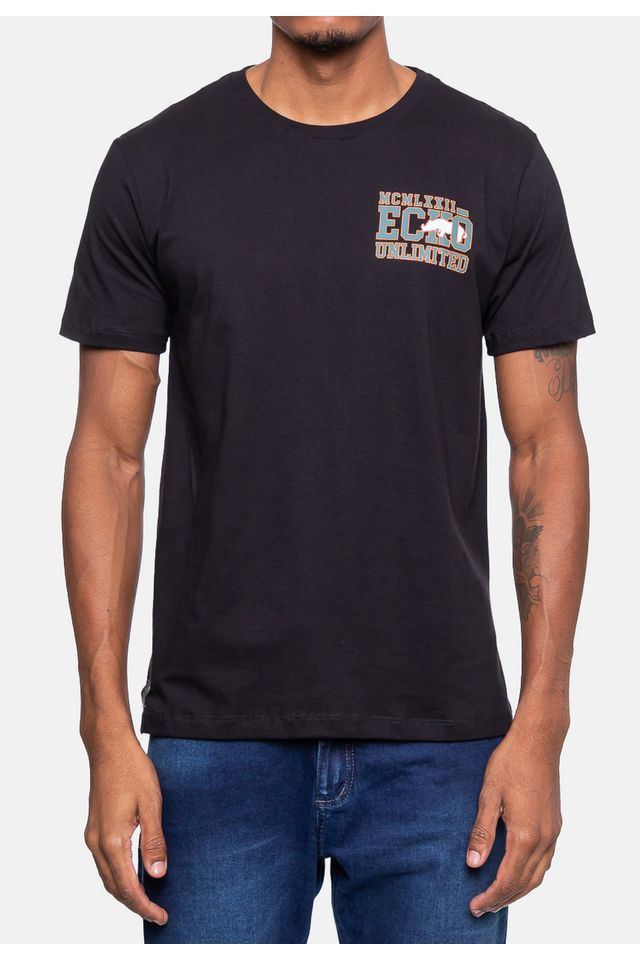 Camiseta-Ecko-Masculina-Minimal-School-Preta