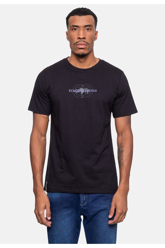 Camiseta-Ecko-Masculina-Unltd-Flat-Preta