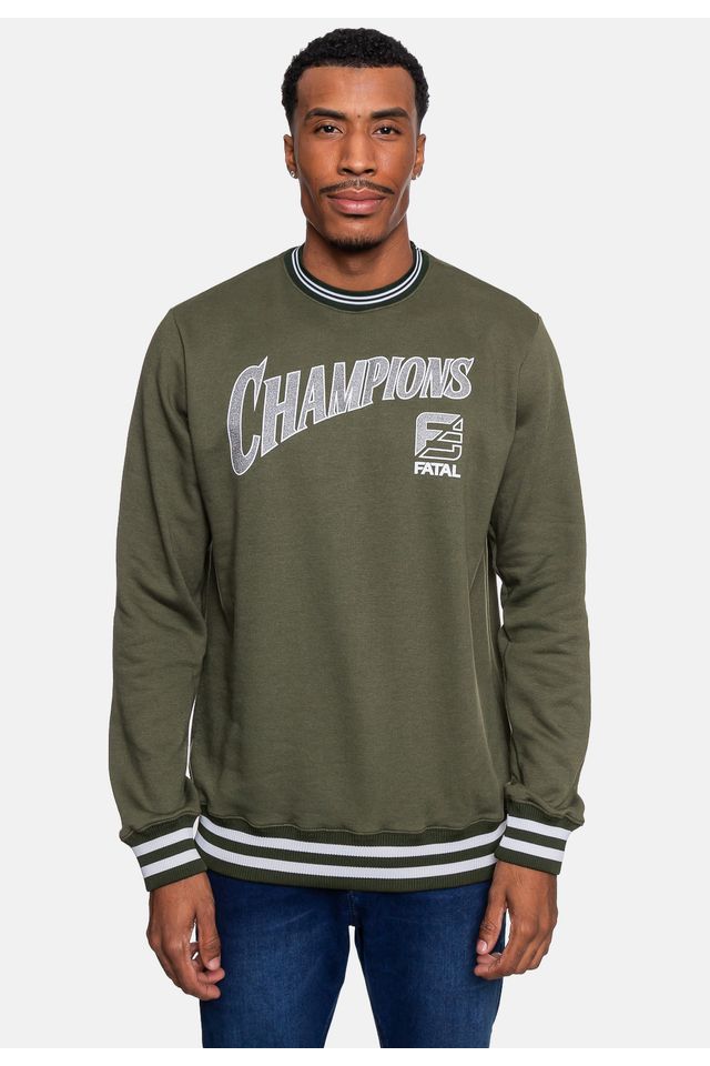Moletom-Fatal-Masculino-Champions-Verde-Militar