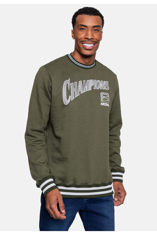 Moletom-Fatal-Masculino-Champions-Verde-Militar