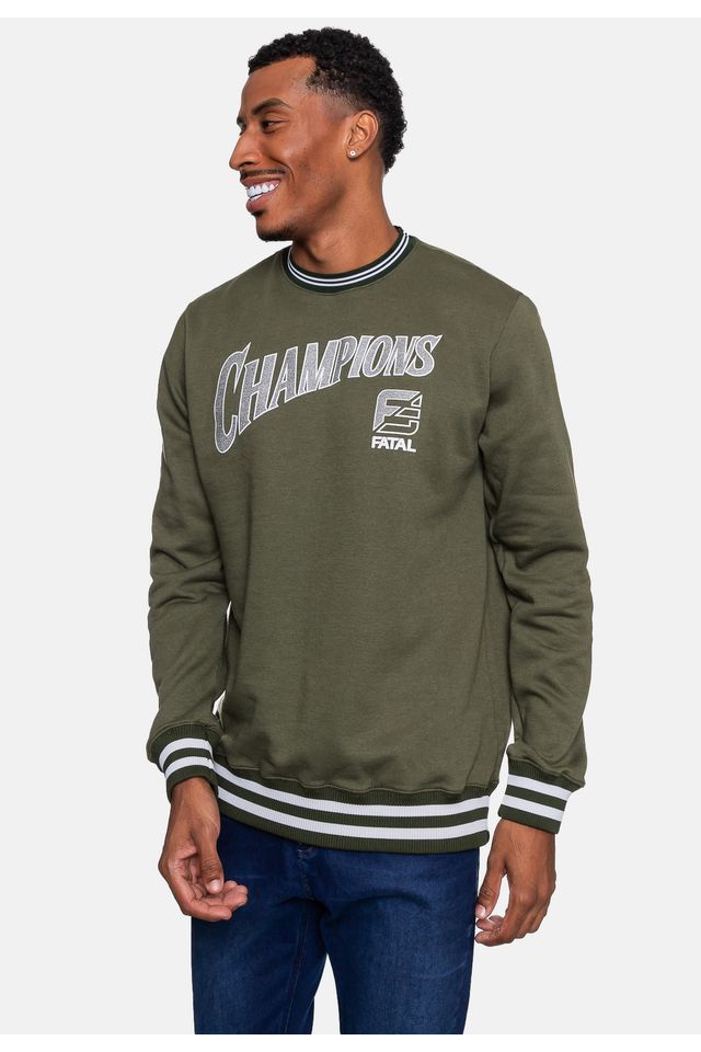 Moletom-Fatal-Masculino-Champions-Verde-Militar