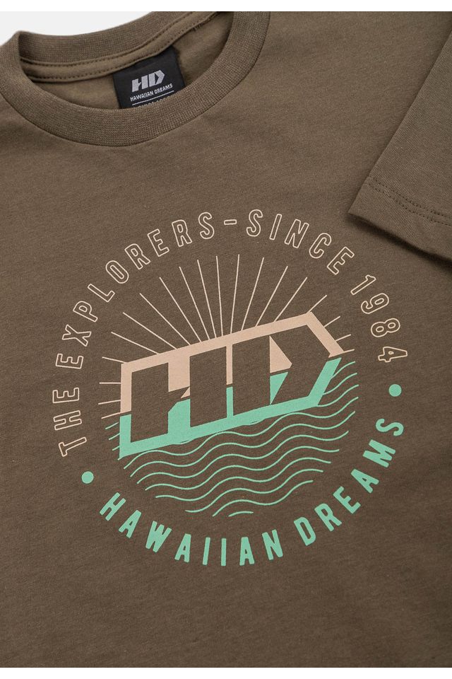 Camiseta-HD-Juvenil-Waves-Marrom-Castor