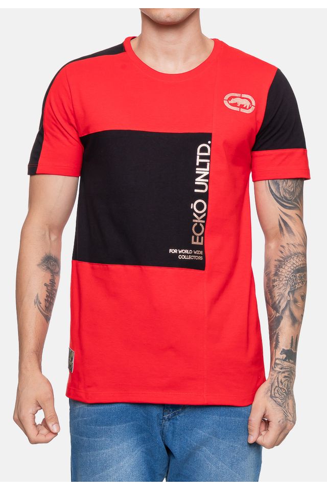 Camiseta-Ecko-Masculina-Especial-Prom-Vermelha
