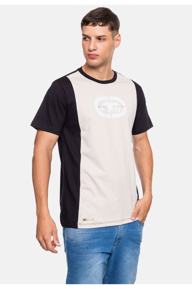 Camiseta-Ecko-Masculina-Especial-Lock-Areia