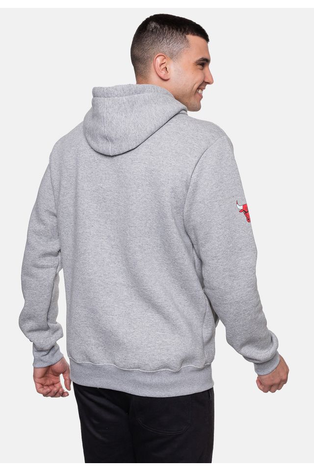 Moletom-NBA-Masculina-Street-Soul-Cinza-Mescla