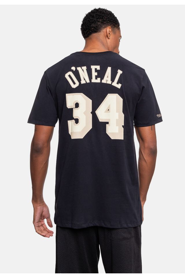Camiseta-Mitchell---Ness-Los-Angeles-Lakers-Shaquille-O-Neal-Preta Camiseta-Mitchell---Ness-Los-Angeles-Lakers-Shaquille-O-Neal-Preta