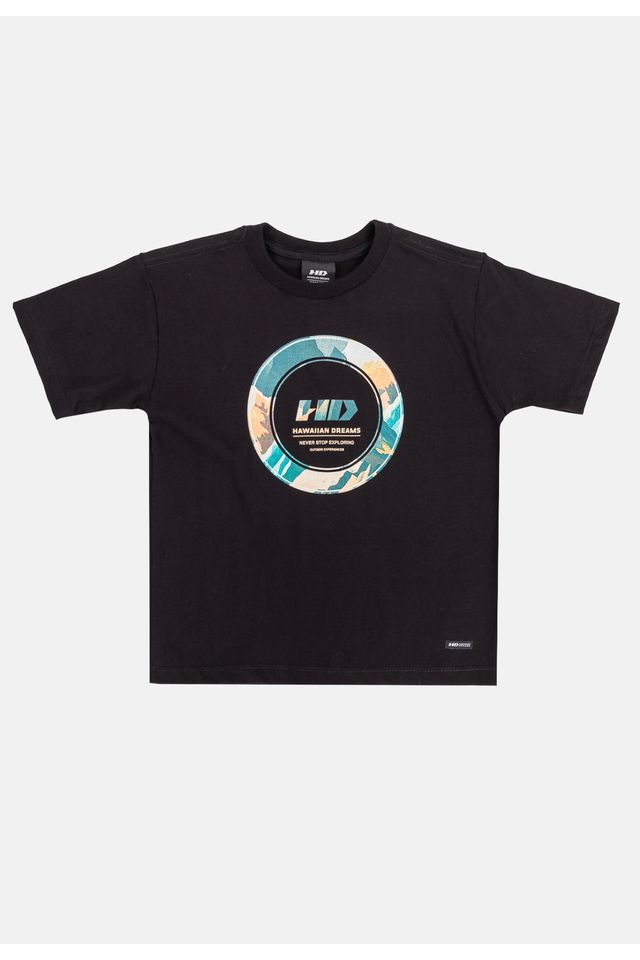 Camiseta-HD-Juvenil-In-The-Top-Preta