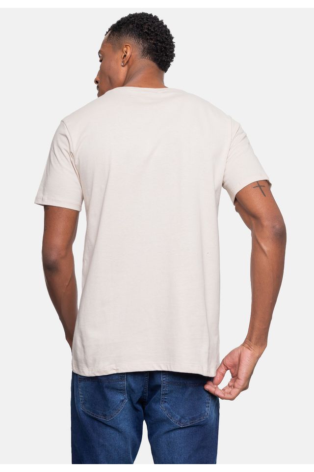 Camiseta-Ecko-Masculina-Clean-Areia