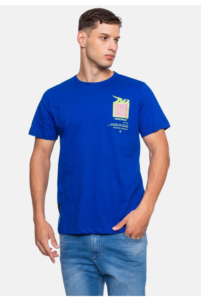 Camiseta-Onbongo-Masculina-Azul-Royal