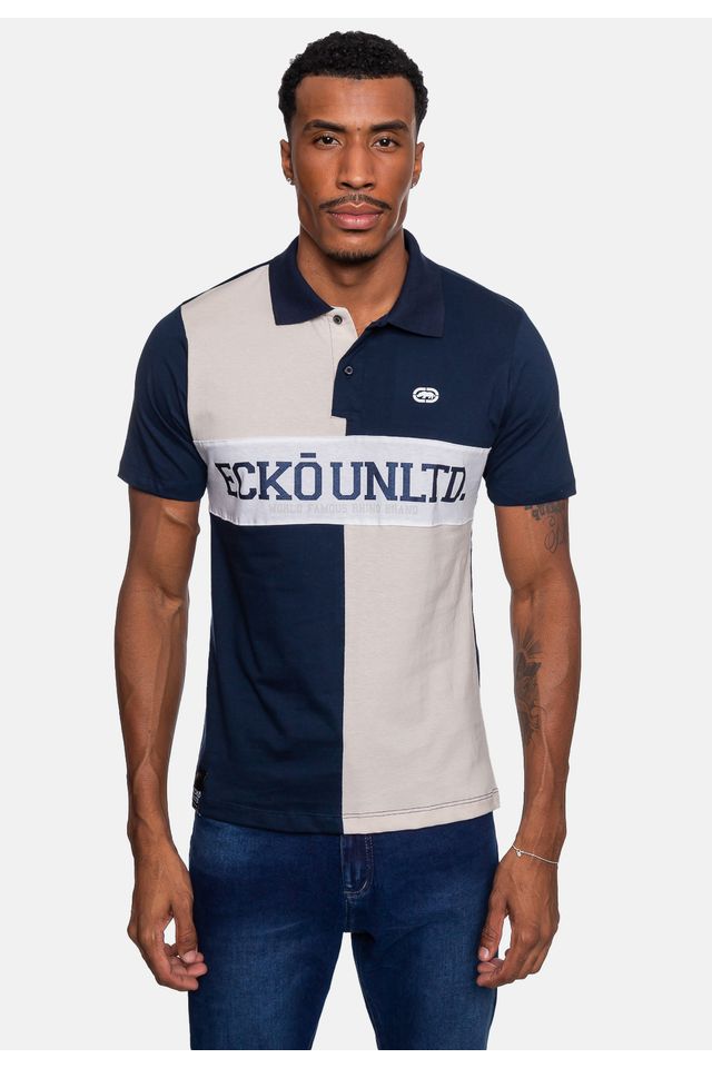 Camisa-Polo-Ecko-Especial-Black-Marinho-Navy-Hipnose