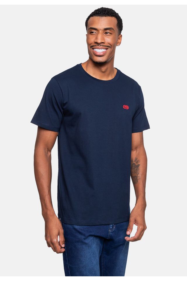 Camiseta-Ecko-Fashion-Basic-Masculina-First-Marinho-Navy-Hipnose