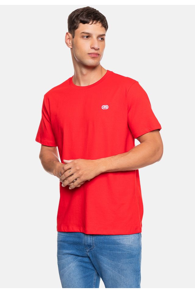 Camiseta-Ecko-Fashion-Basic-Masculina-First-Vermelha
