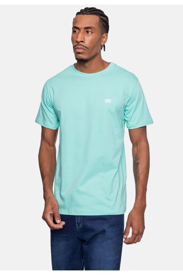 Camiseta-Ecko-Fashion-Basic-Masculina-Minimal-Verde-Sea