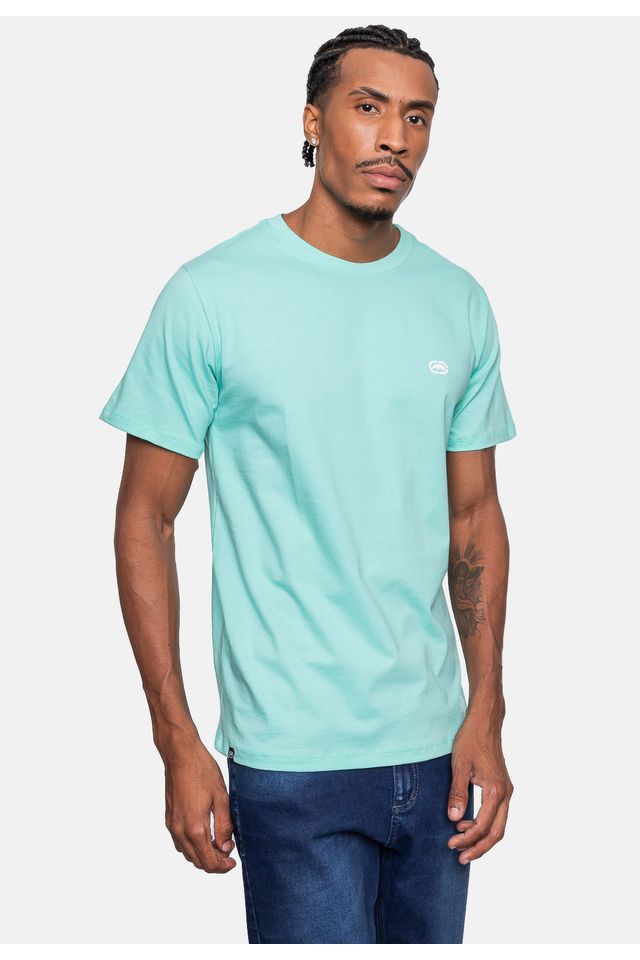 Camiseta-Ecko-Fashion-Basic-Masculina-Minimal-Verde-Sea