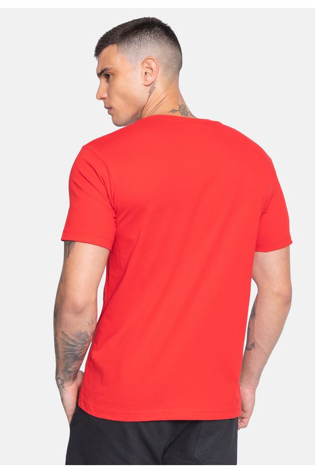 Camiseta-Ecko-Estampada-Vermelha