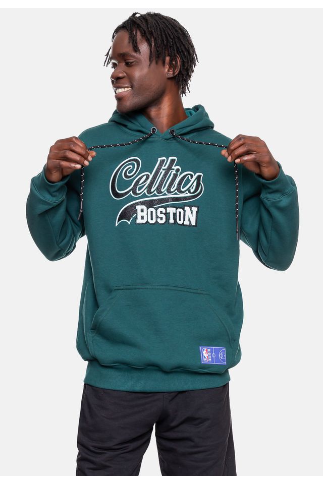 Moletom NBA Street Soul Boston Celtics Verde Magala Urbane