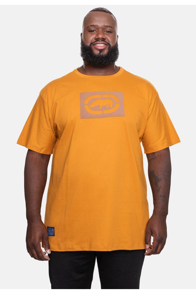 Camiseta-Ecko-Plus-Size-Masculina-Class-Bege-Tea