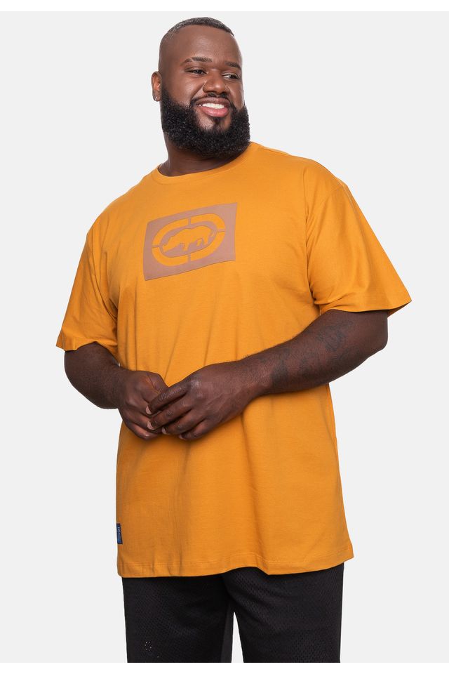 Camiseta-Ecko-Plus-Size-Masculina-Class-Bege-Tea