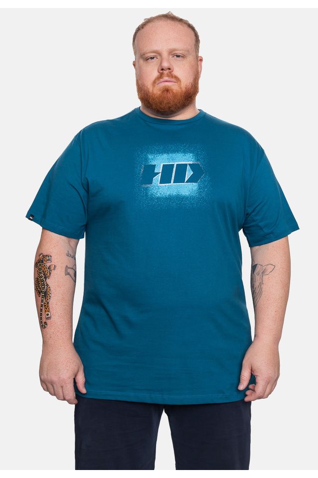 Camiseta-HD-Plus-Size-Masculina-New-Dissolve-Azul-Tempestade