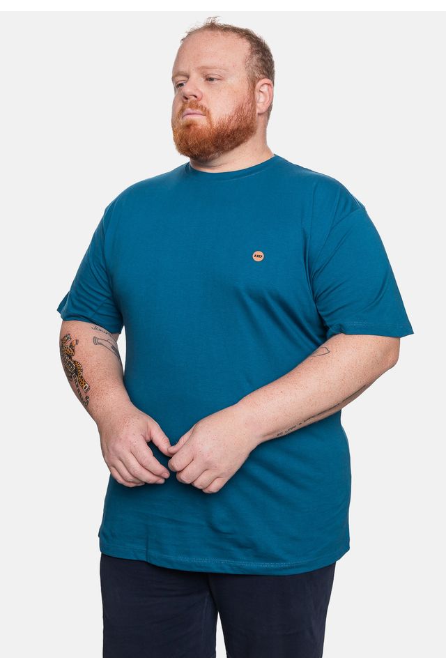 Camiseta-HD-Plus-Size-Masculina-Circle-Wave-Azul-Tempestade