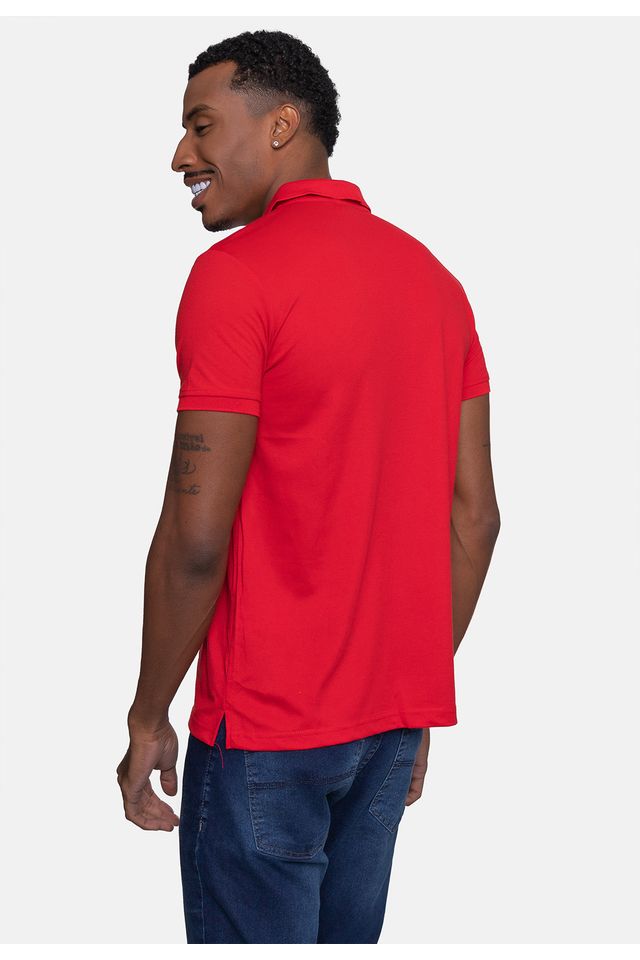 Camisa-Polo-Fatal-Piquet-Masculina-Vermelha
