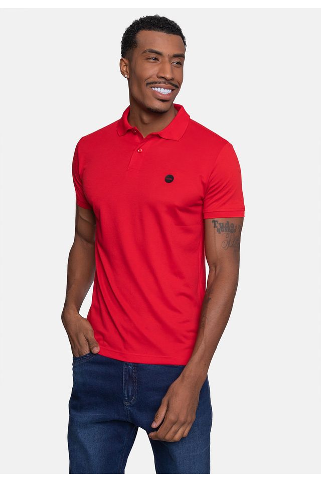 Camisa-Polo-Fatal-Piquet-Masculina-Vermelha