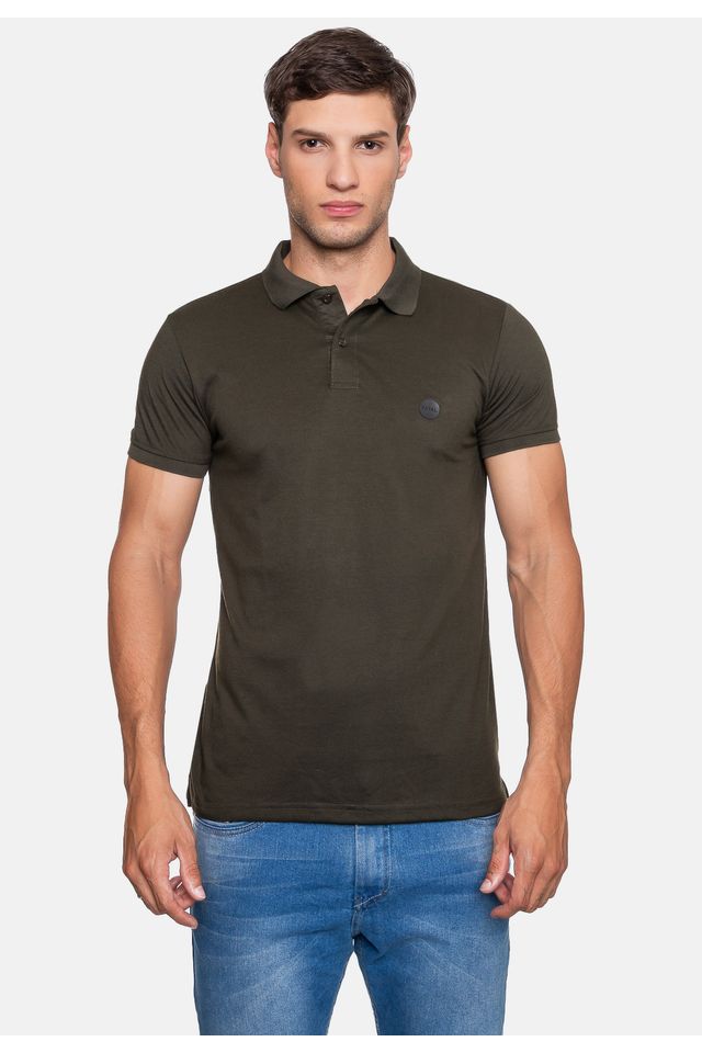 Camisa-Polo-Fatal-Piquet-Masculina-Verde-Militar