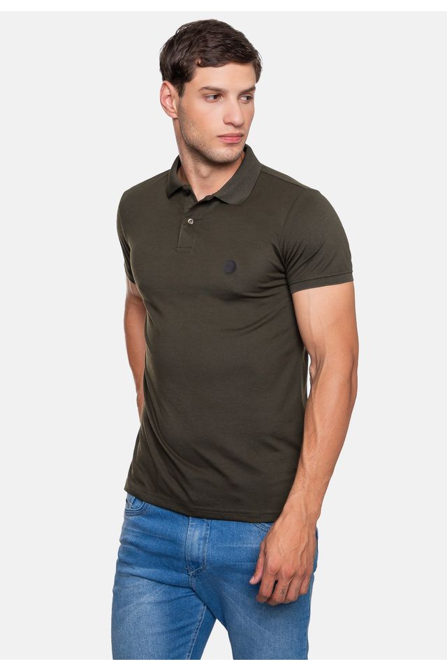 Camisa-Polo-Fatal-Piquet-Masculina-Verde-Militar