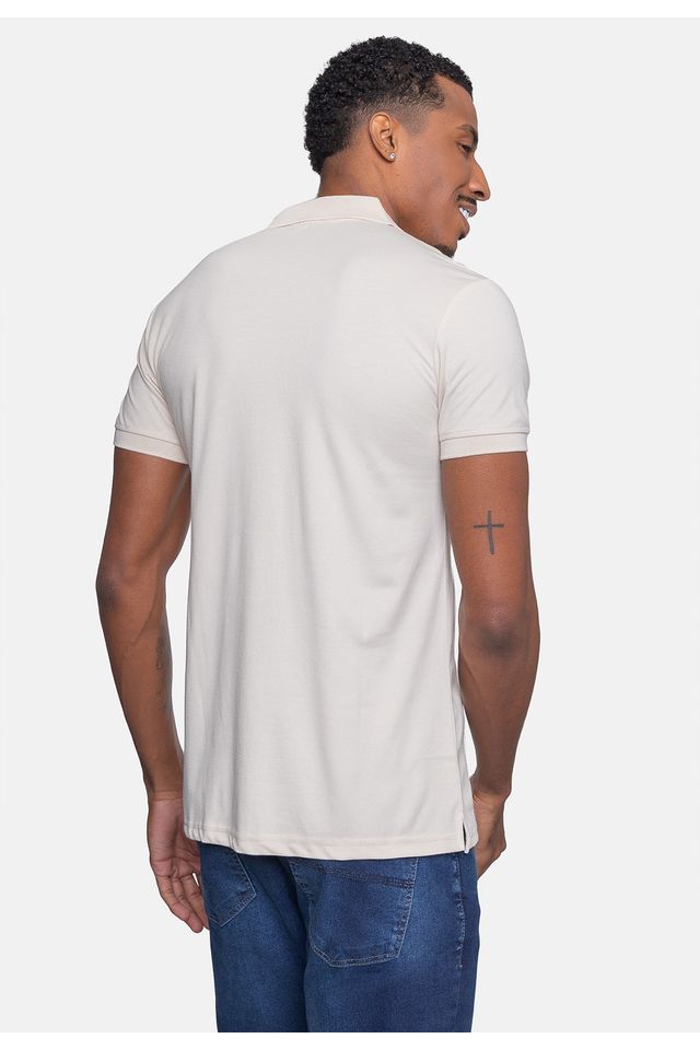 Camisa-Polo-Fatal-Piquet-Masculina-Areia