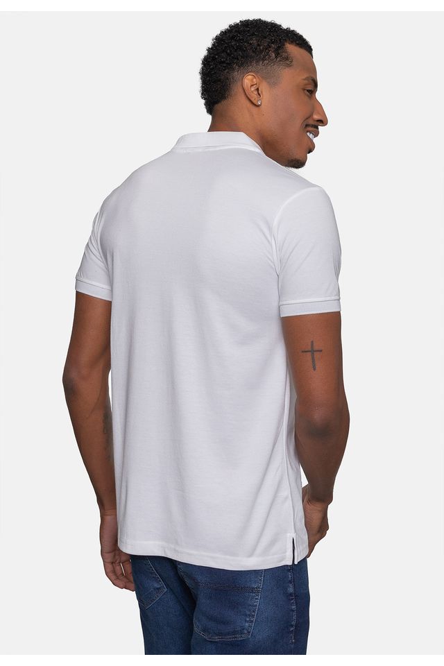 Camisa-Polo-Fatal-Piquet-Masculina-Branca