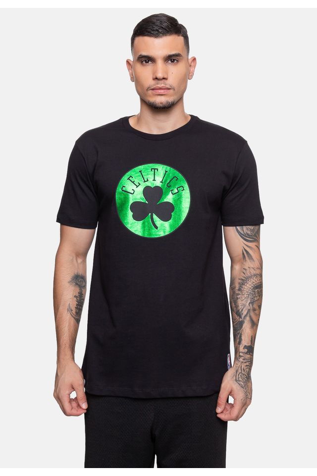 Camiseta-NBA-Gloss-Boston-Celtics-Preta