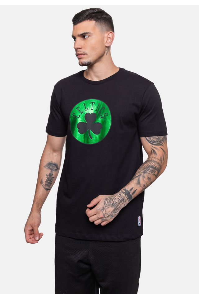 Camiseta-NBA-Gloss-Boston-Celtics-Preta
