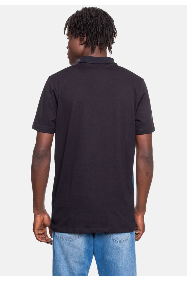 Camisa-Polo-Ecko-Masculina-Crew-Preta