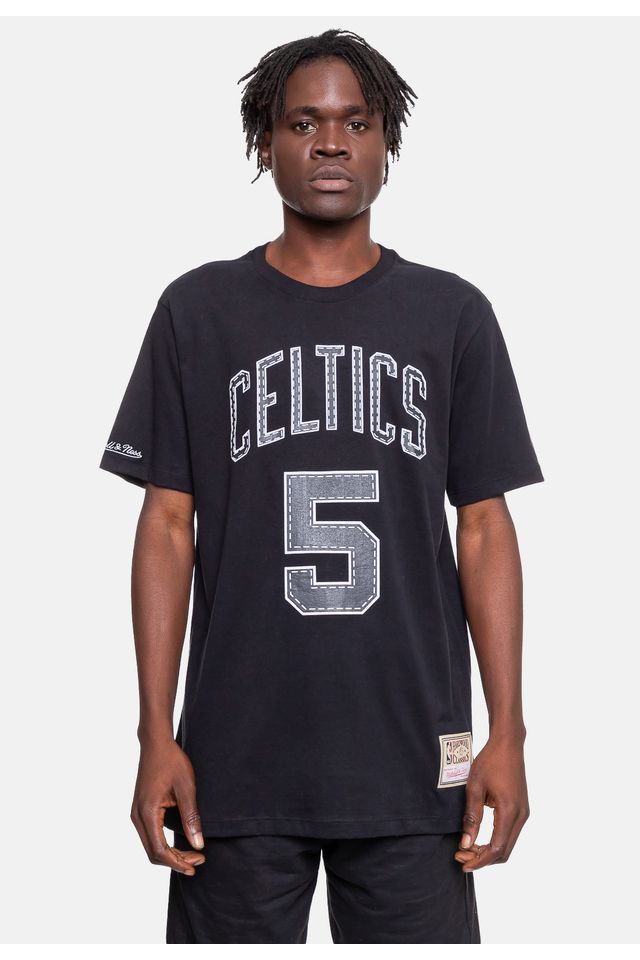 Camiseta-Mitchell---Ness-Boston-Celtics-05-Kevin-Garnett-Preta Camiseta-Mitchell---Ness-Boston-Celtics-05-Kevin-Garnett-Preta