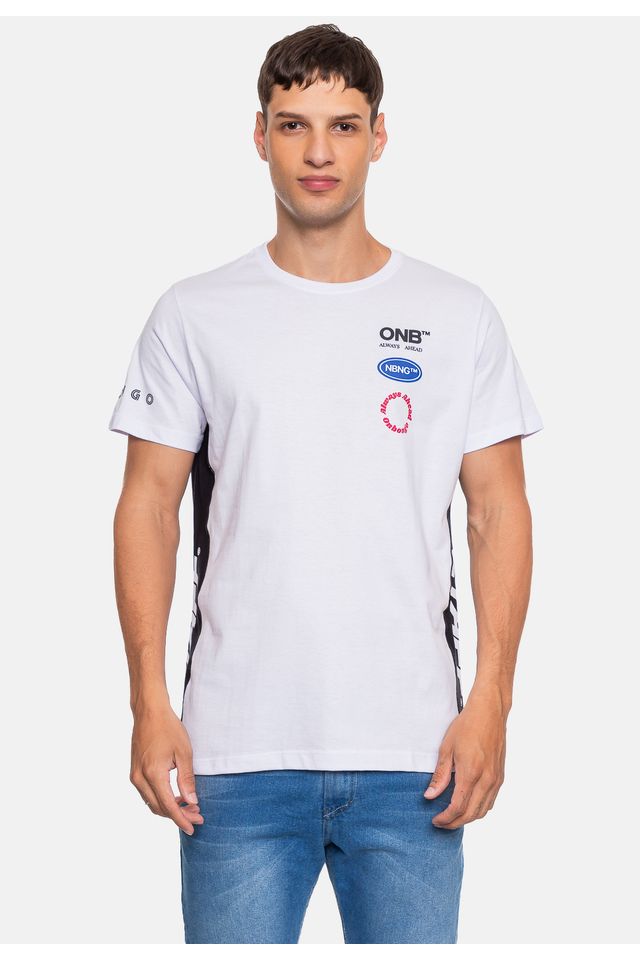 Camiseta-Onbongo-Masculina-Staff-Branca Camiseta-Onbongo-Masculina-Staff-Branca