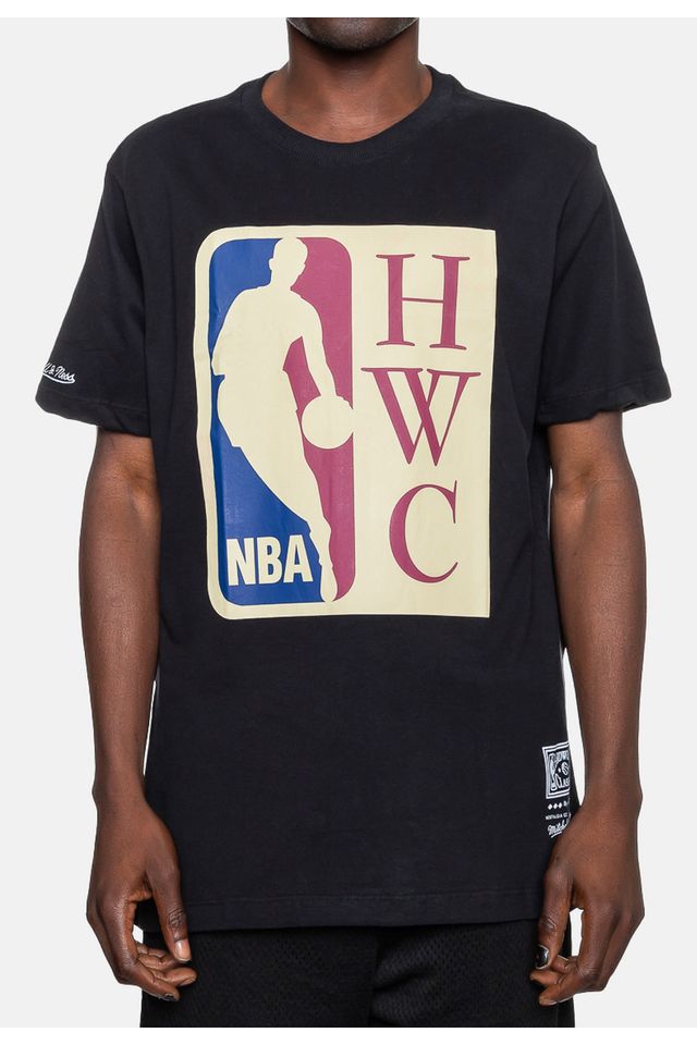 Camiseta-Mitchell---Ness-NBA-Teams-Preta