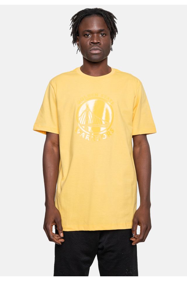 Camiseta-NBA-Wet-Golden-State-Warriors-Amarela-Cream