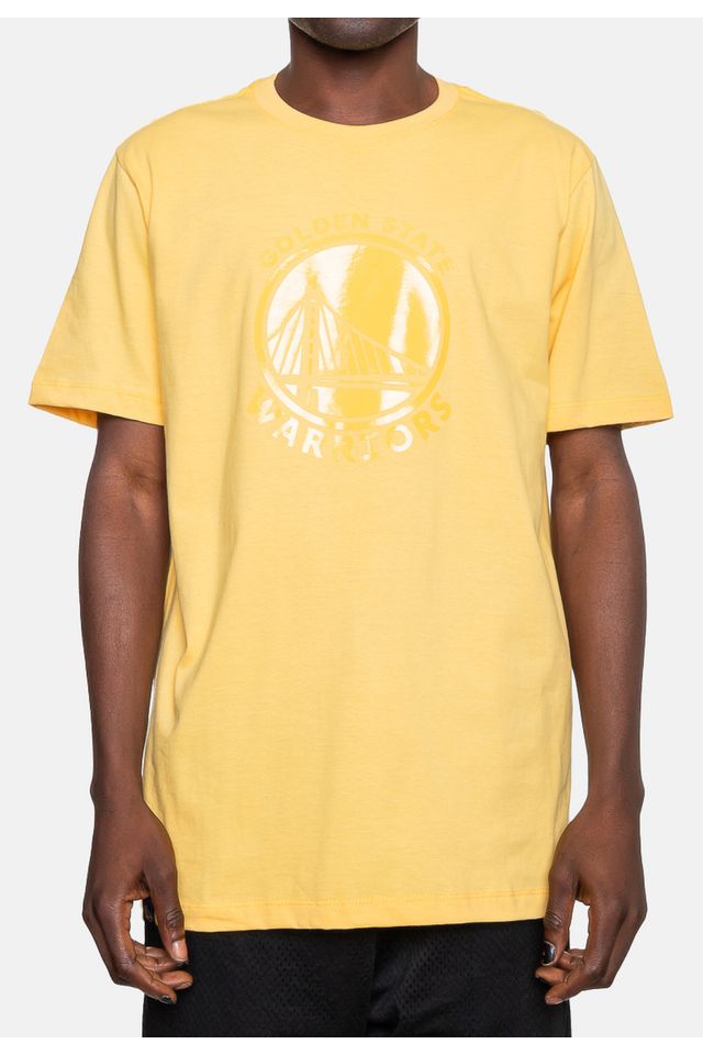 Camiseta-NBA-Wet-Golden-State-Warriors-Amarela-Cream