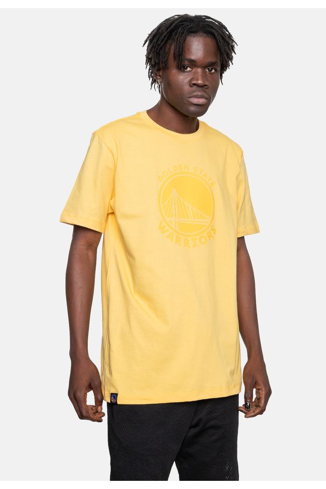 Camiseta-NBA-Wet-Golden-State-Warriors-Amarela-Cream