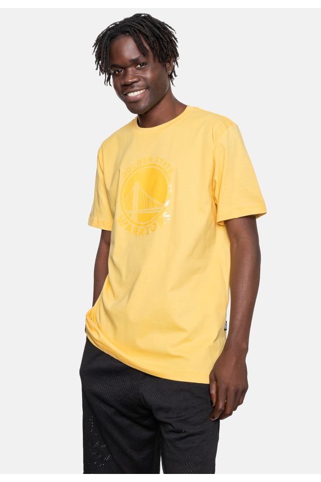 Camiseta-NBA-Wet-Golden-State-Warriors-Amarela-Cream