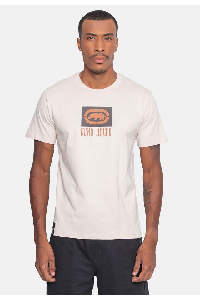 Camiseta-Ecko-Estampada-Areia