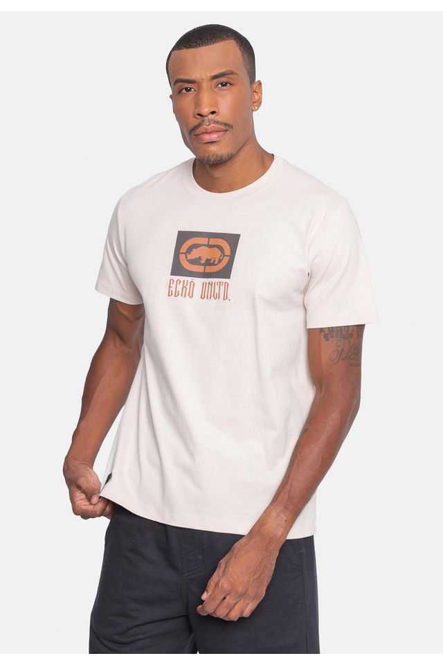 Camiseta-Ecko-Estampada-Areia