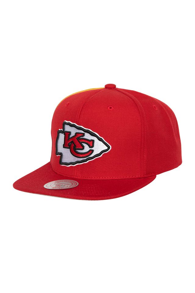 Bone-Mitchell---Ness-Tapestry-Snapback-Kansas-City-Chiefs-Vermelha