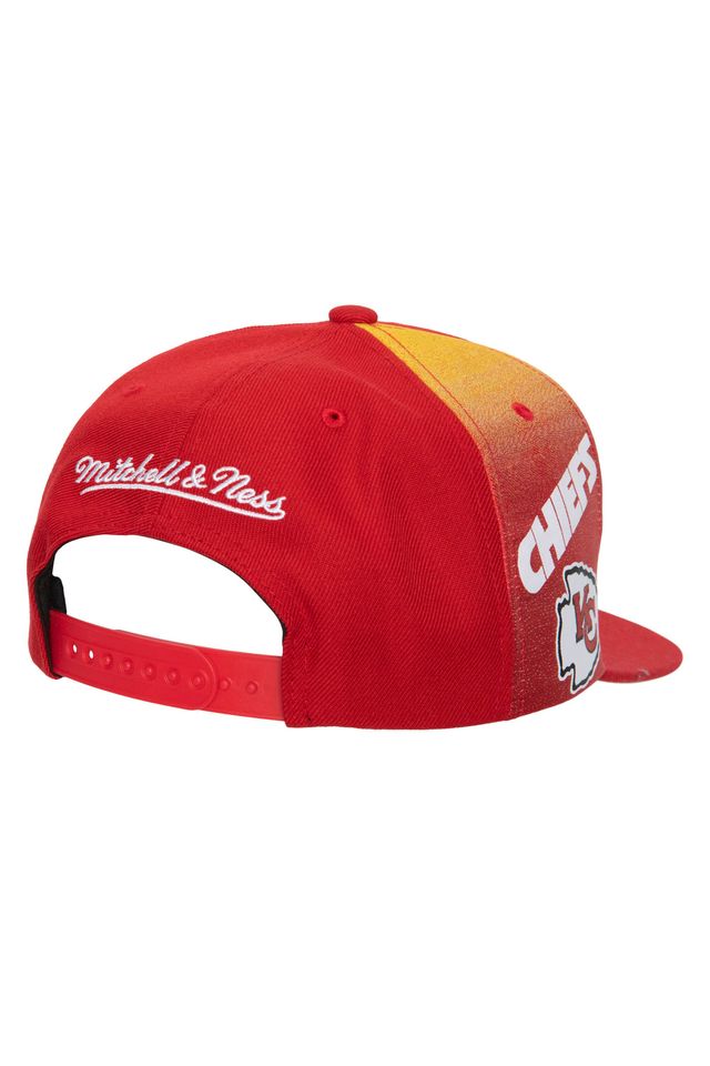 Bone-Mitchell---Ness-Tapestry-Snapback-Kansas-City-Chiefs-Vermelha