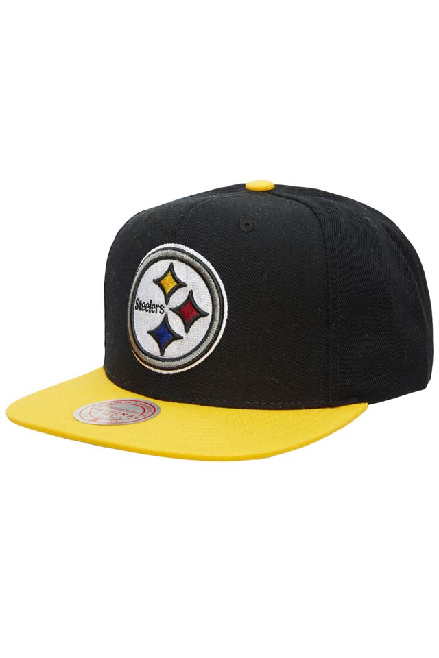 Bone-Mitchell---Ness-Team-2-Tone-2-0-Snapback-Pittsburgh-Steelers-Preta
