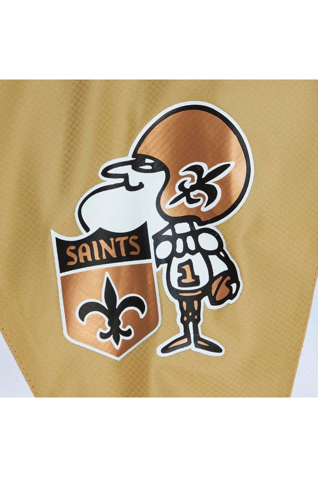 Jaqueta-Mitchell---Ness-NFL-Windbreaker-New-Orleans-Saints-Preta