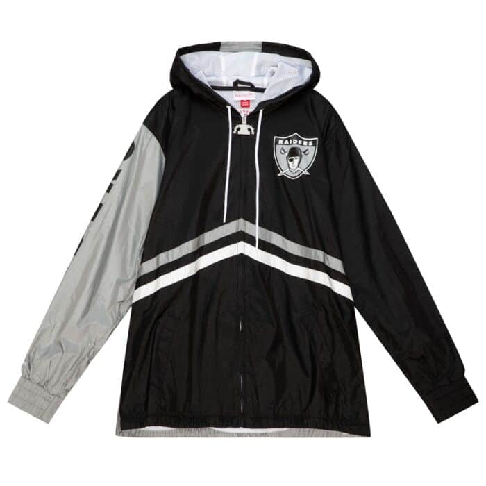 Jaqueta Mitchell & Ness Undeniable Full Zip Windbreaker Oakland