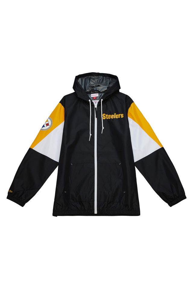Jaqueta-Mitchell---Ness-NFL-Windbreaker-Pittsburgh-Steelers-Preta