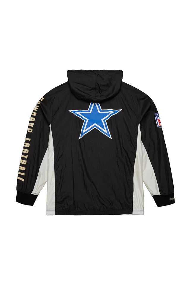 Jaqueta-Mitchell---Ness-Team-OG-2-0-Anorak-Windbreaker-Vintage-Logo-Dallas-Cowboys-Preta